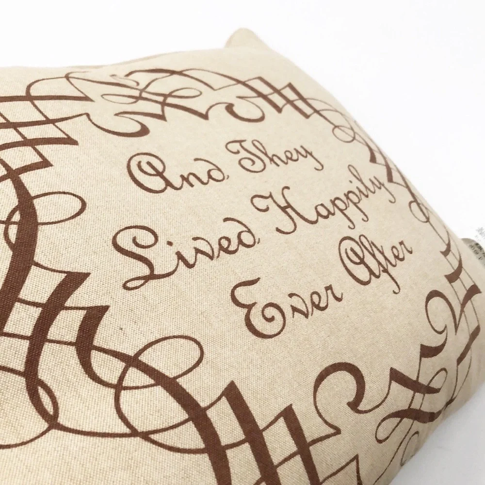 Newport “And They Lived Happily Ever After Pillow